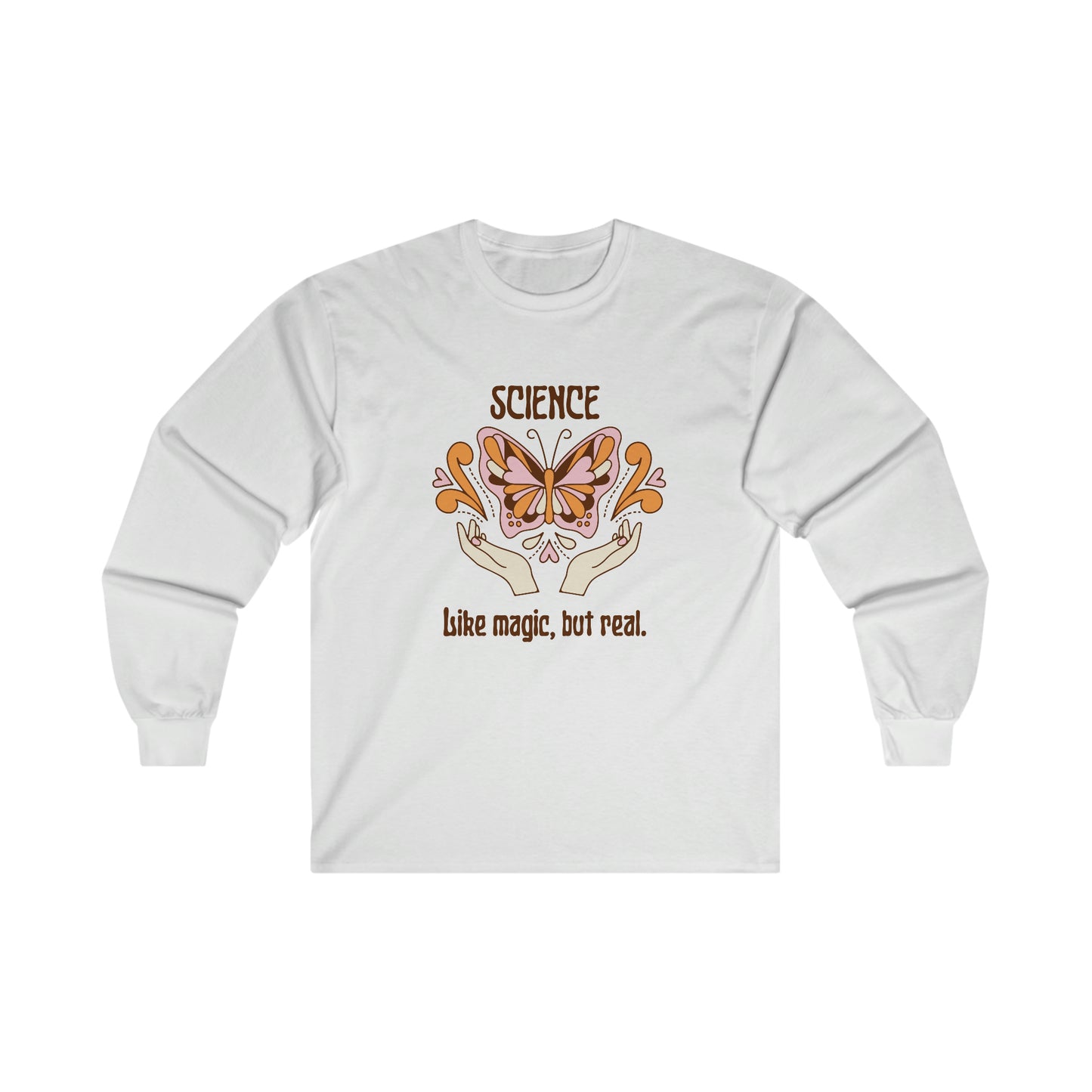 Like Magic but Real Science Shirt | Ultra Cotton Long Sleeve Tee