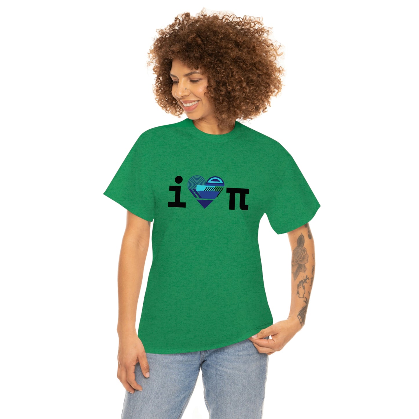 I Love Pi | Unisex Heavy Cotton Tee
