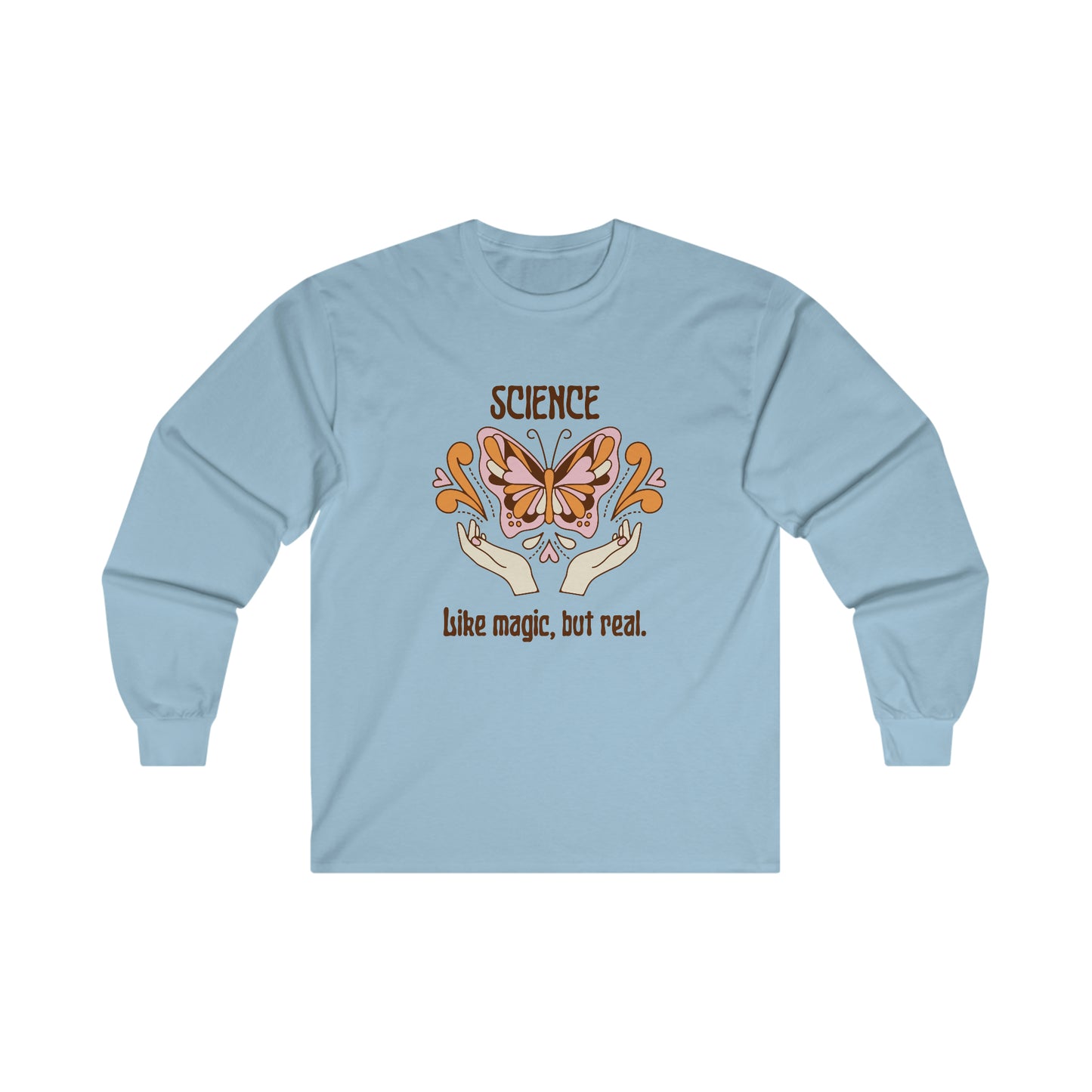 Like Magic but Real Science Shirt | Ultra Cotton Long Sleeve Tee