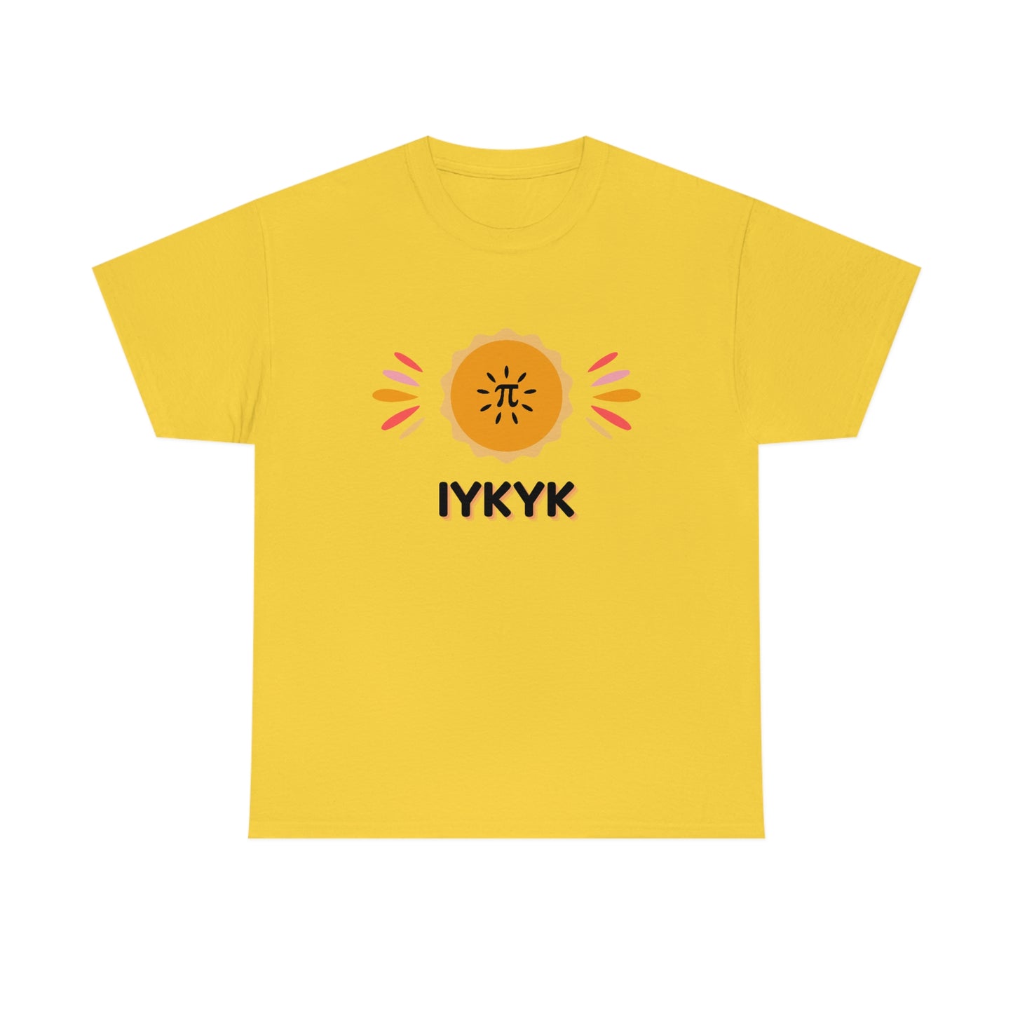 Pi IYKYK T-shirt | Unisex Heavy Cotton Tee