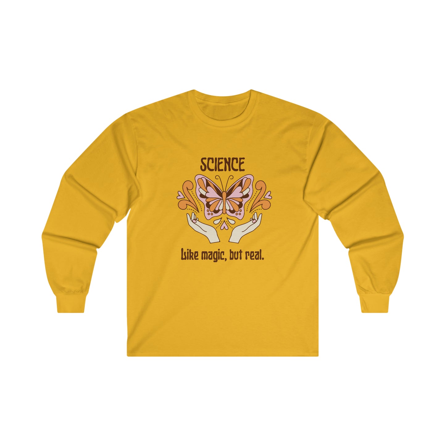 Like Magic but Real Science Shirt | Ultra Cotton Long Sleeve Tee