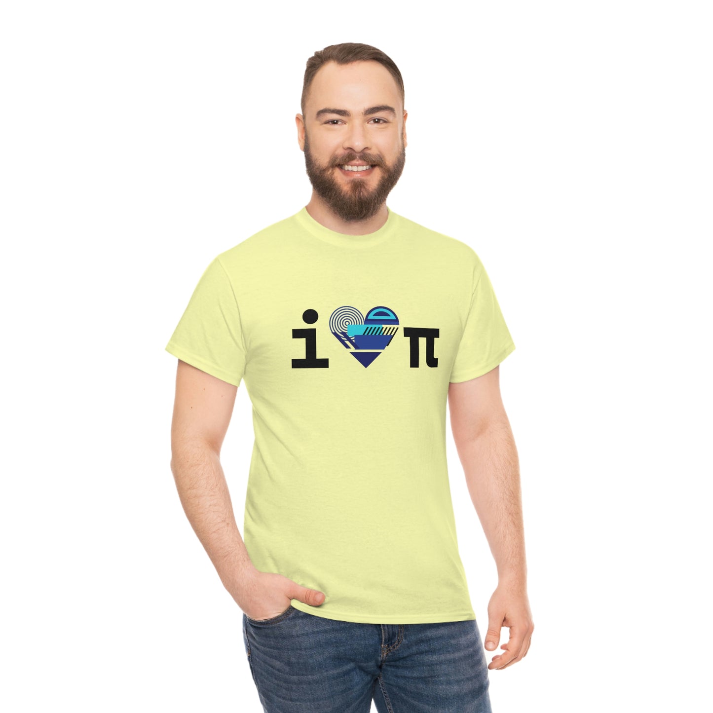 I Love Pi | Unisex Heavy Cotton Tee