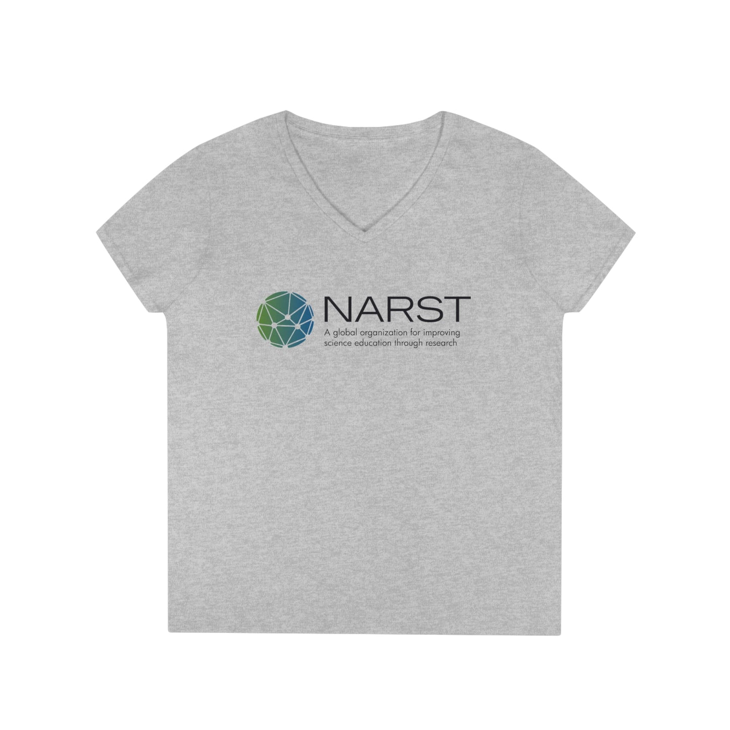 NARST Logo | Ladies' V-Neck T-Shirt