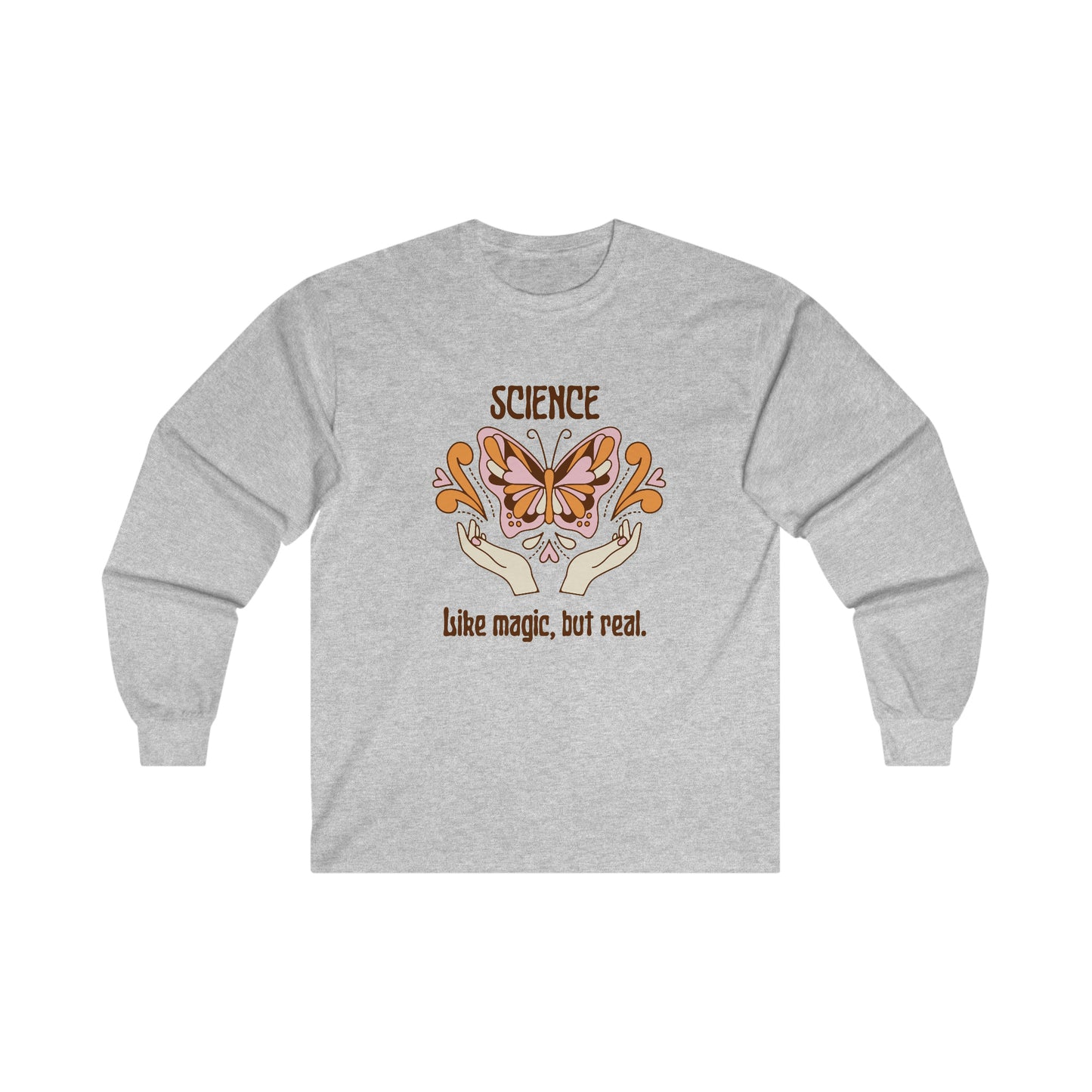 Like Magic but Real Science Shirt | Ultra Cotton Long Sleeve Tee