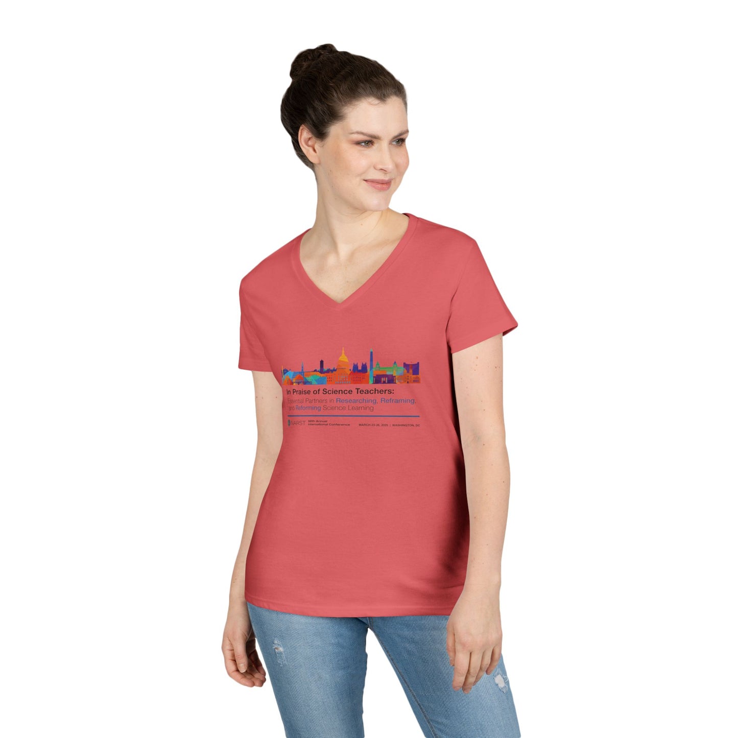 2025 National Harbor - Ladies' V-Neck T-Shirt