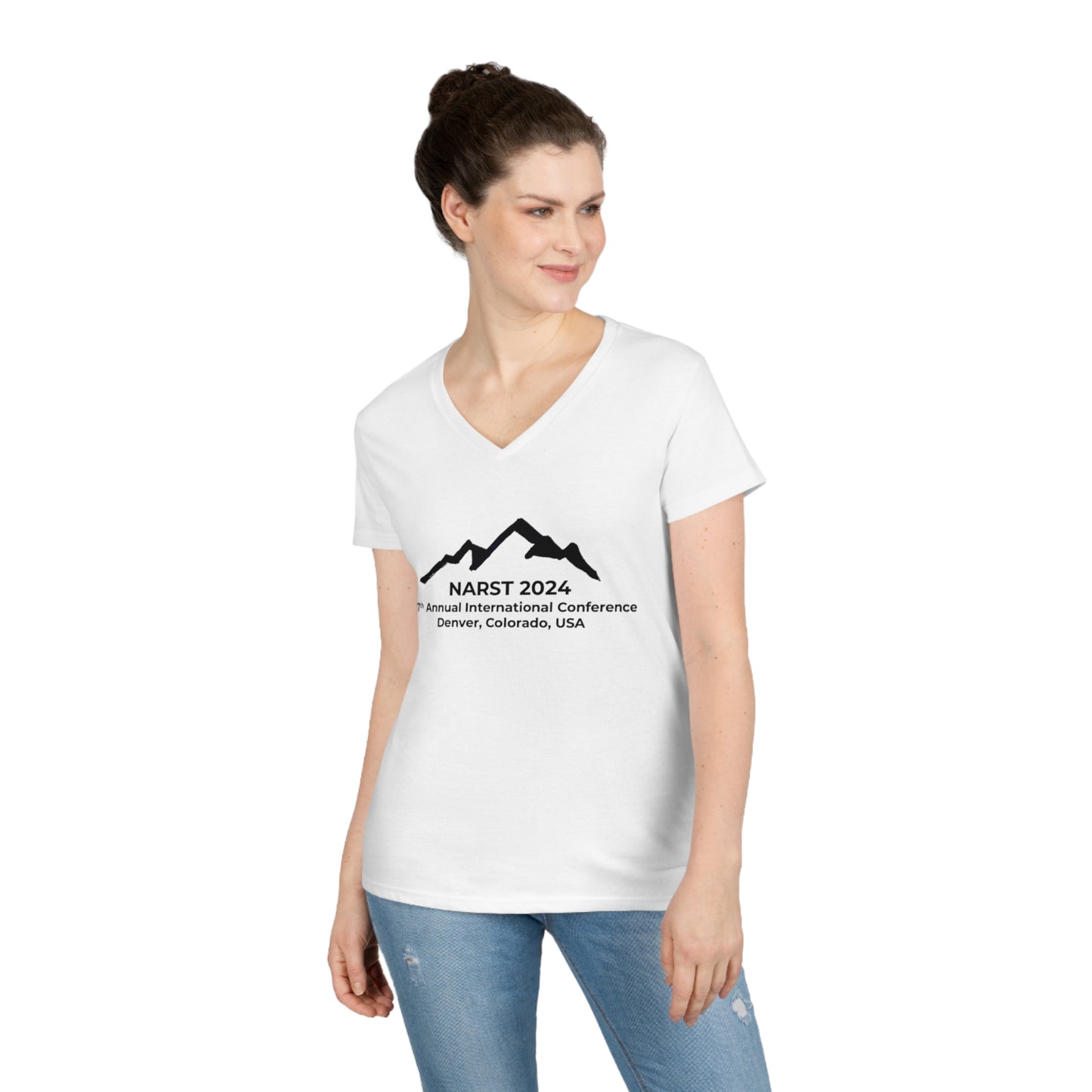 Ladies' V-Neck T-Shirt