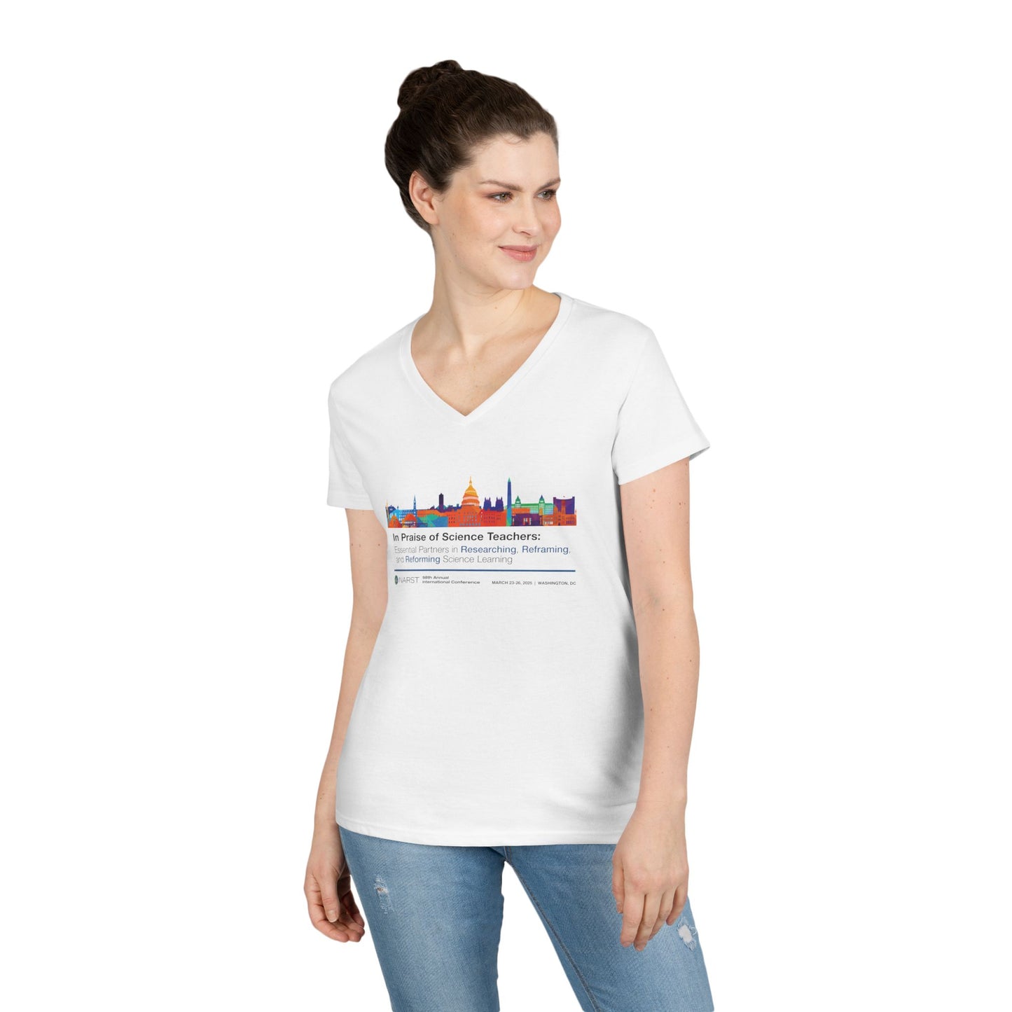 2025 National Harbor - Ladies' V-Neck T-Shirt