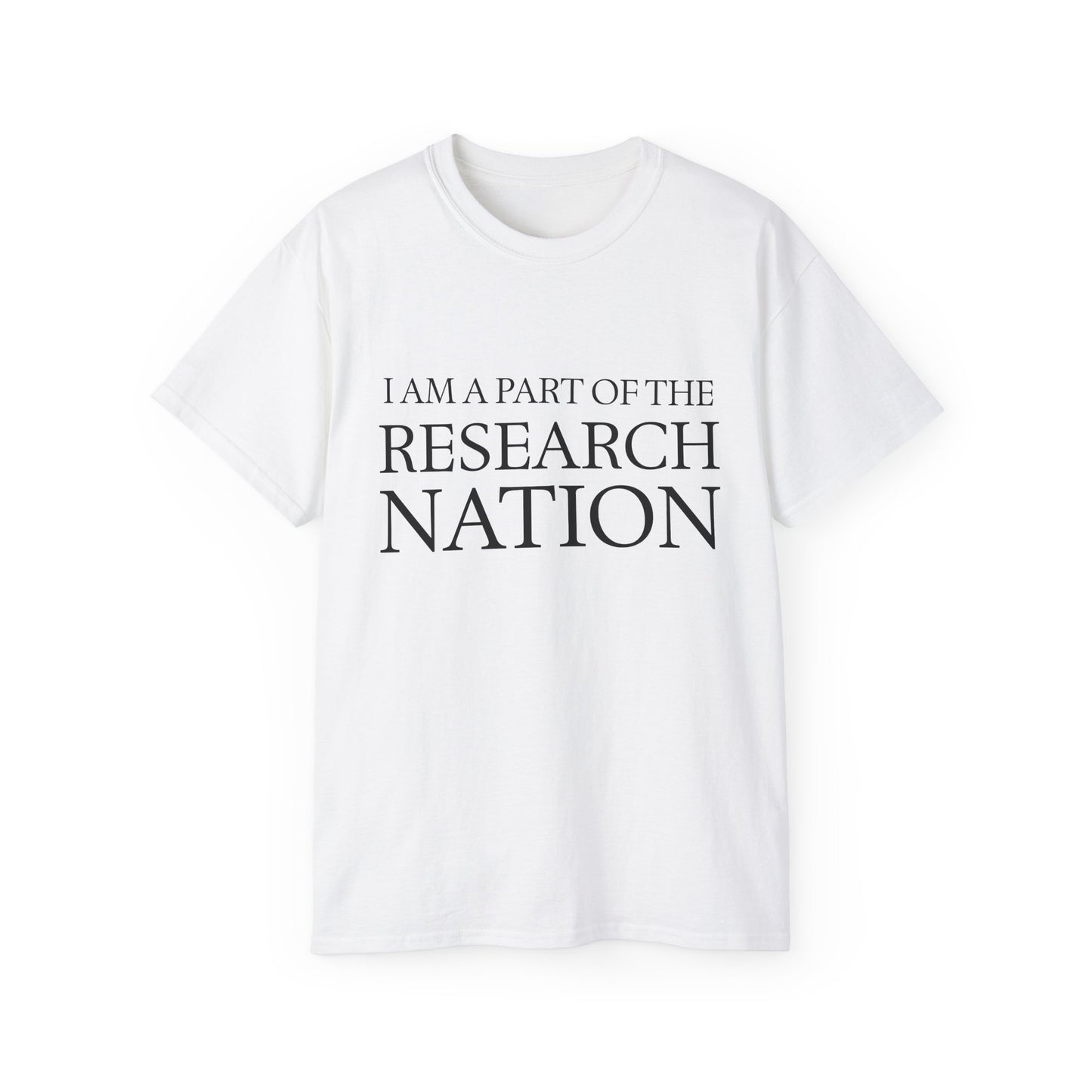 2025 National Harbor - Research Nation White Unisex Ultra Cotton Tee