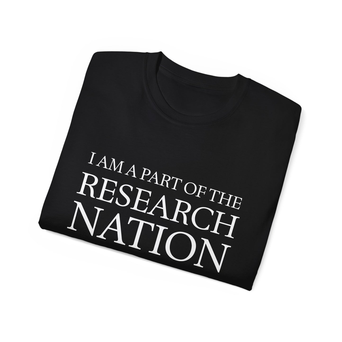 2025 National Harbor - Research Nation Black Unisex Ultra Cotton Tee