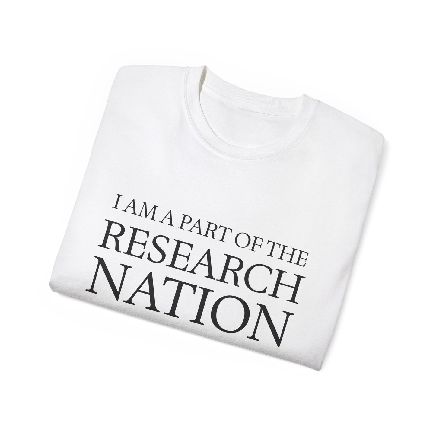 2025 National Harbor - Research Nation White Unisex Ultra Cotton Tee