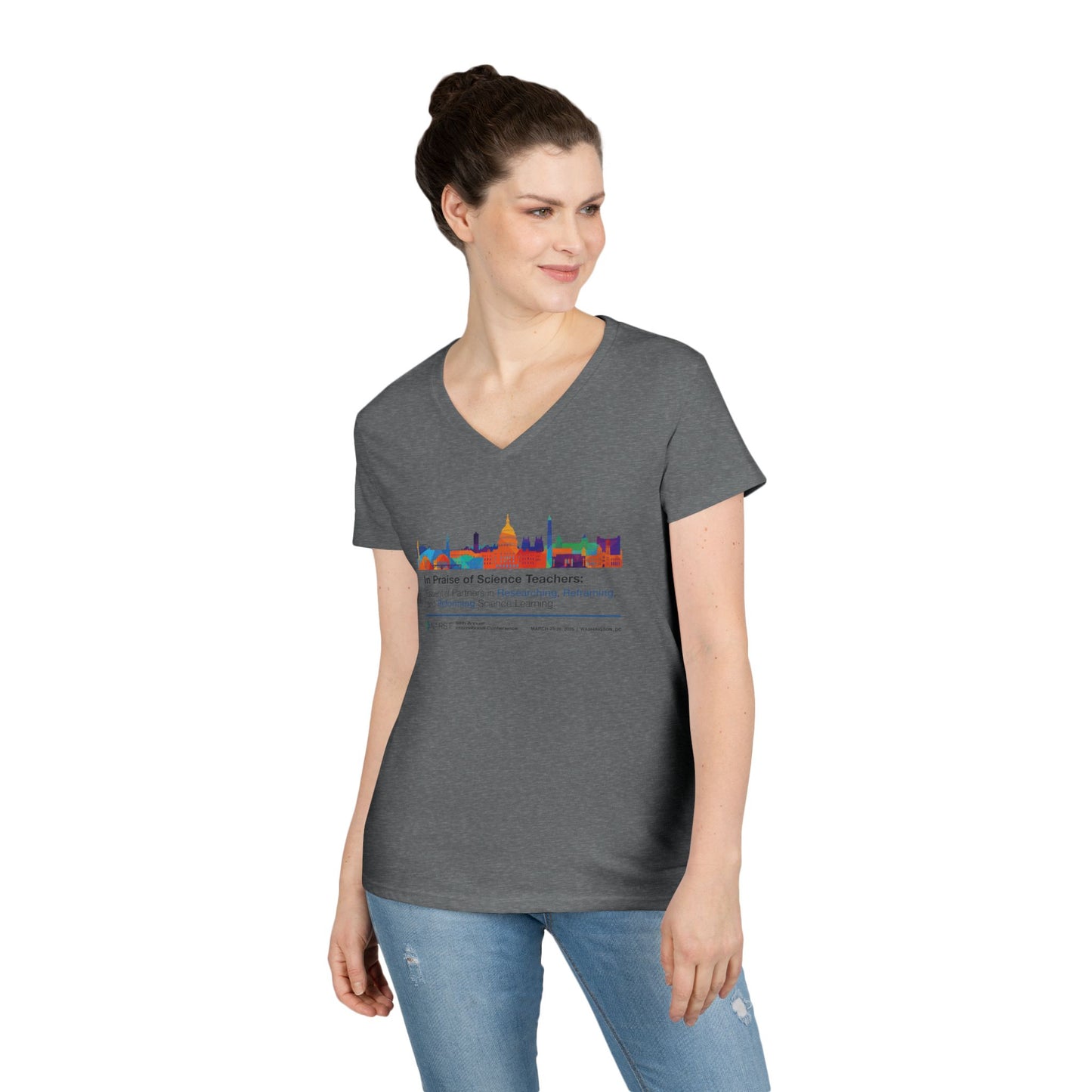 2025 National Harbor - Ladies' V-Neck T-Shirt