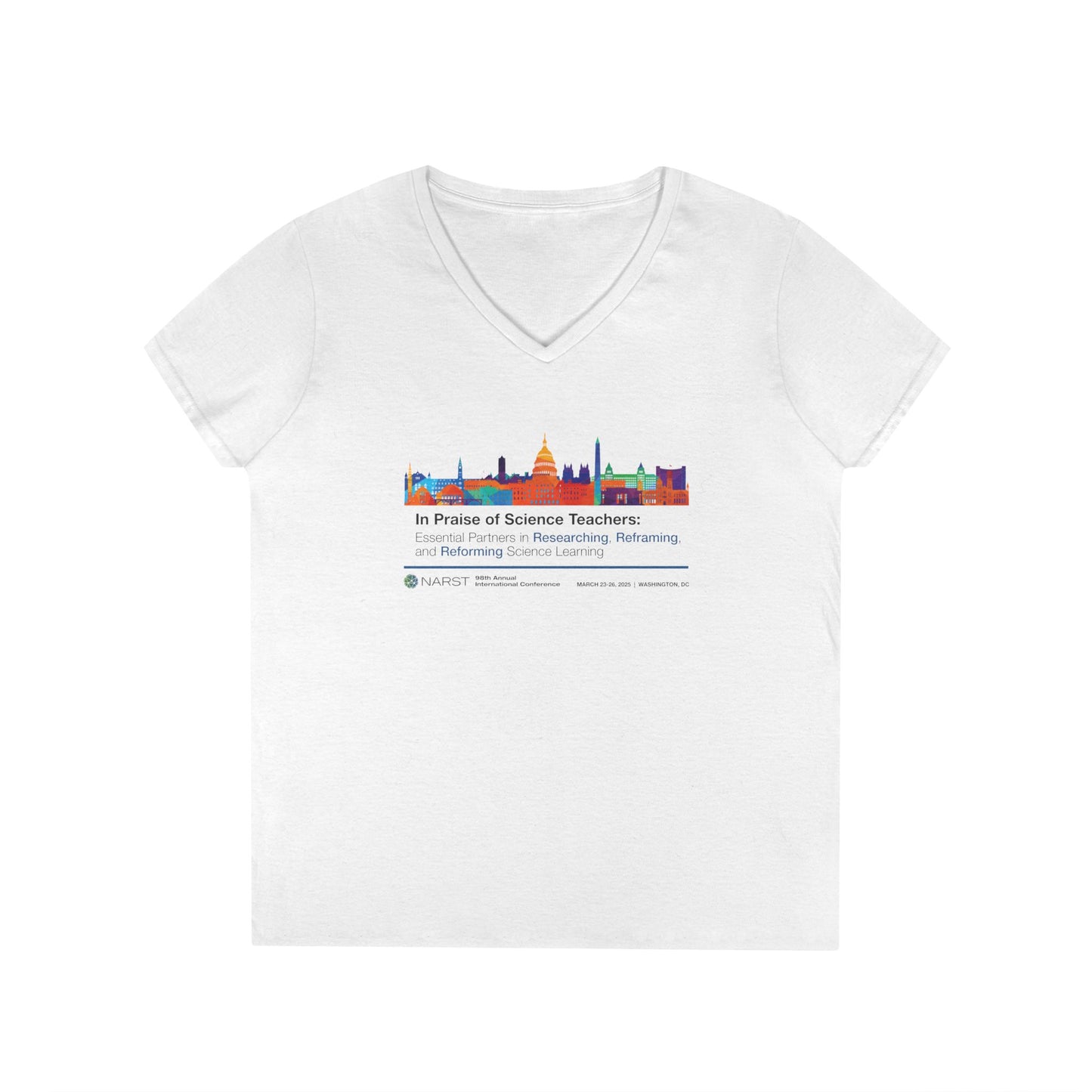 2025 National Harbor - Ladies' V-Neck T-Shirt