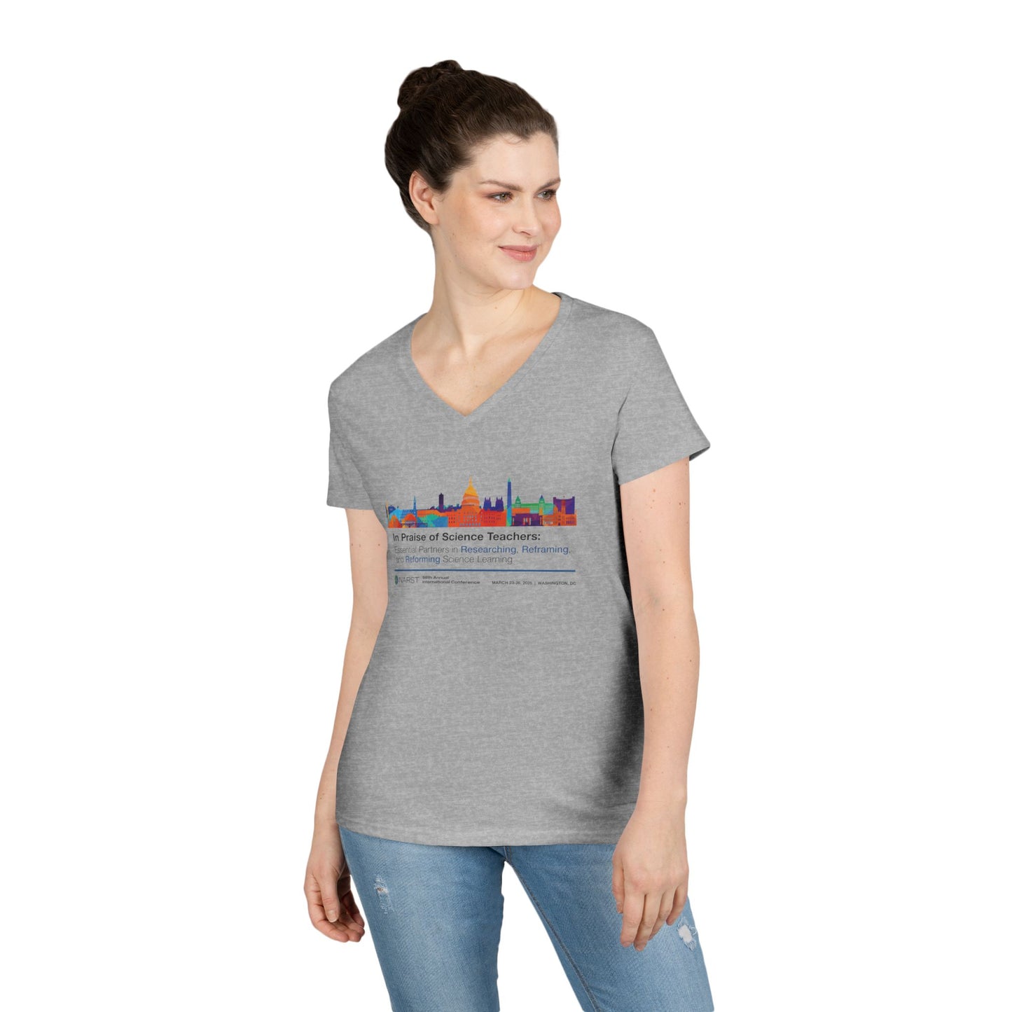 2025 National Harbor - Ladies' V-Neck T-Shirt