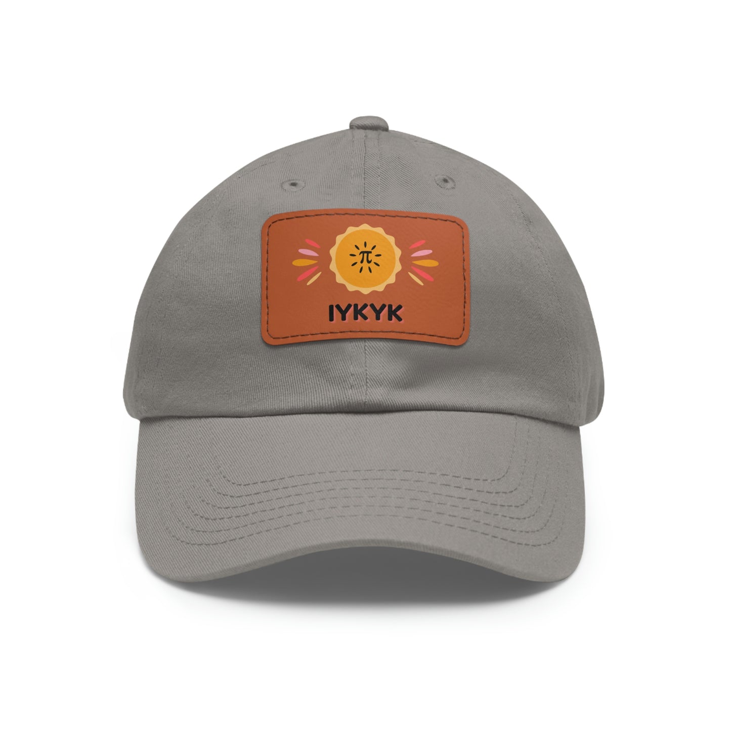 Pi IYKYK Dad Hat with Leather Patch