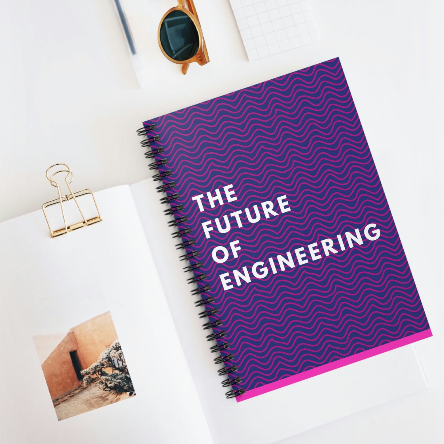 The Future of Engineering Spiral Notebook