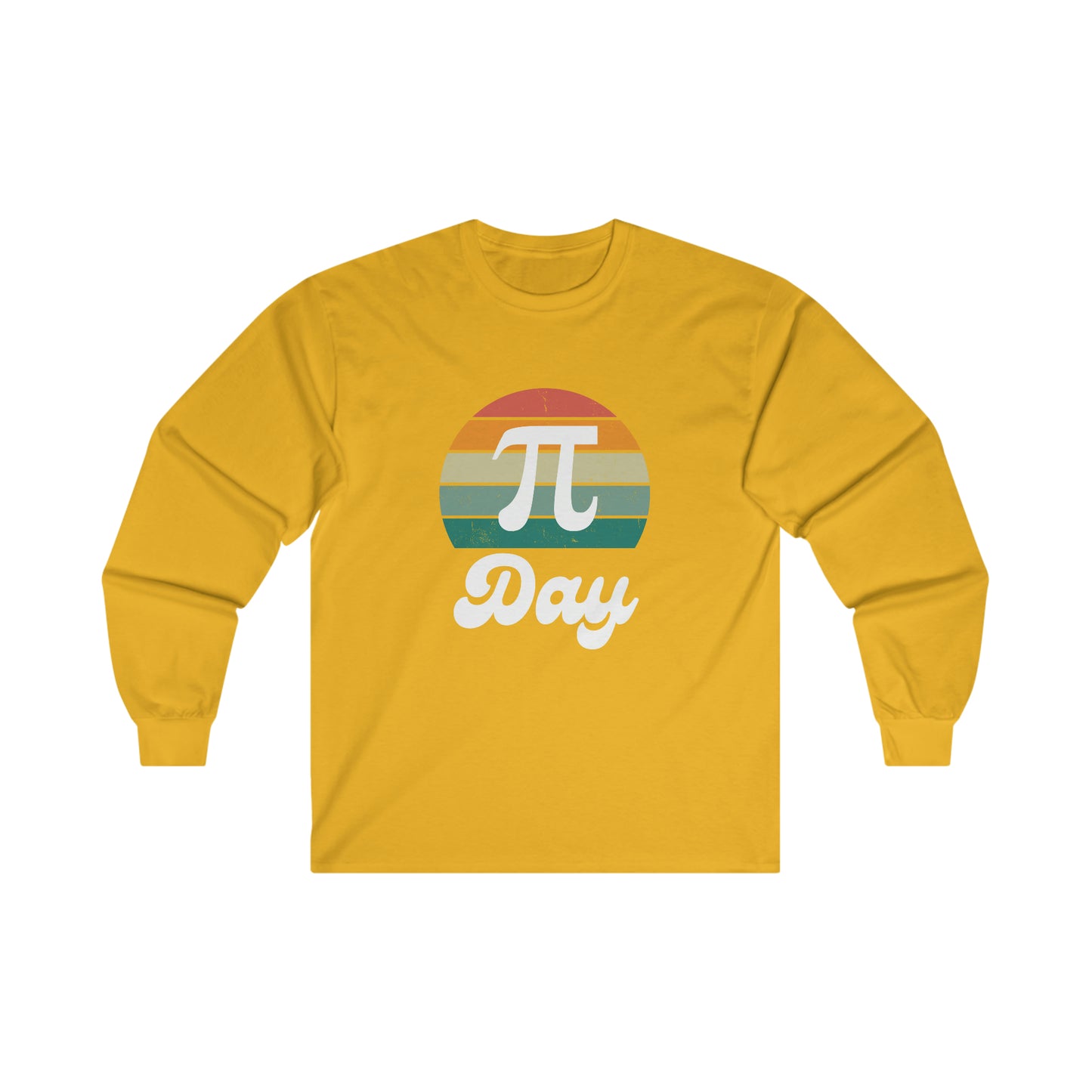 Sunset Pi Day Shirt | Ultra Cotton Long Sleeve Tee