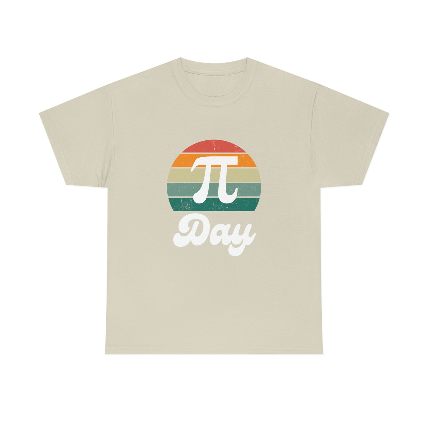 Sunset Pi Day | Unisex Heavy Cotton Tee