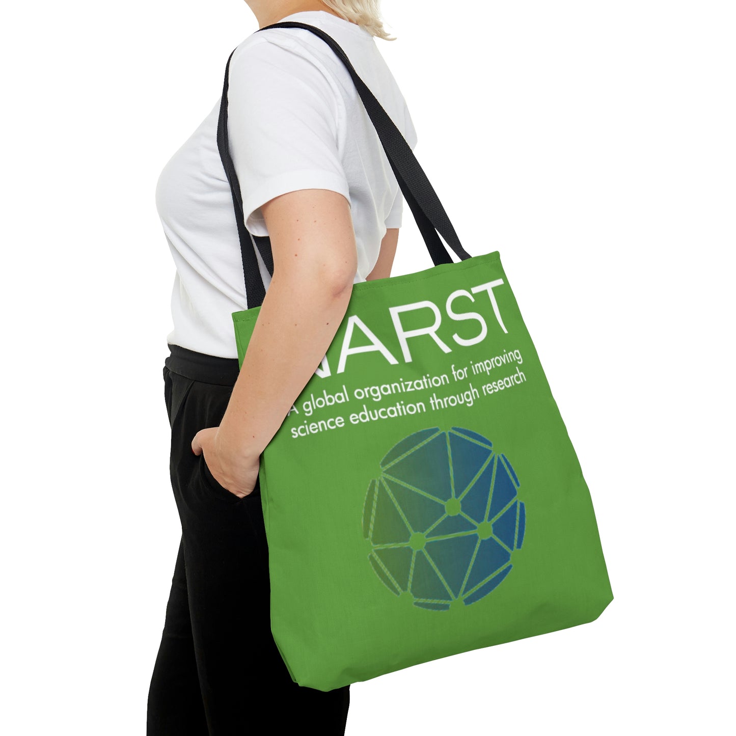 NARST Lime Canvas Tote Bag