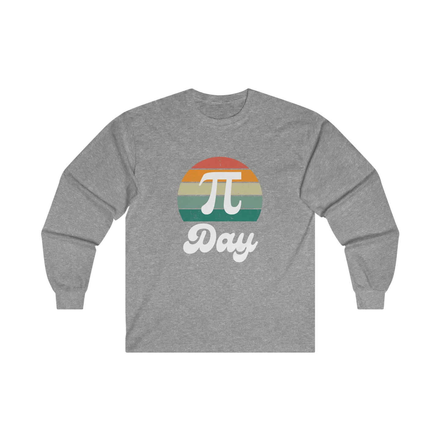 Sunset Pi Day Shirt | Ultra Cotton Long Sleeve Tee