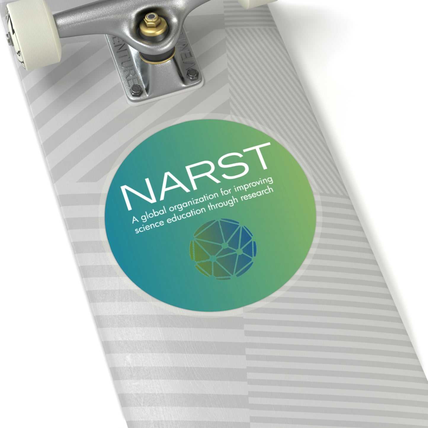 NARST Blue & Green Gradient Kiss-Cut Sticker