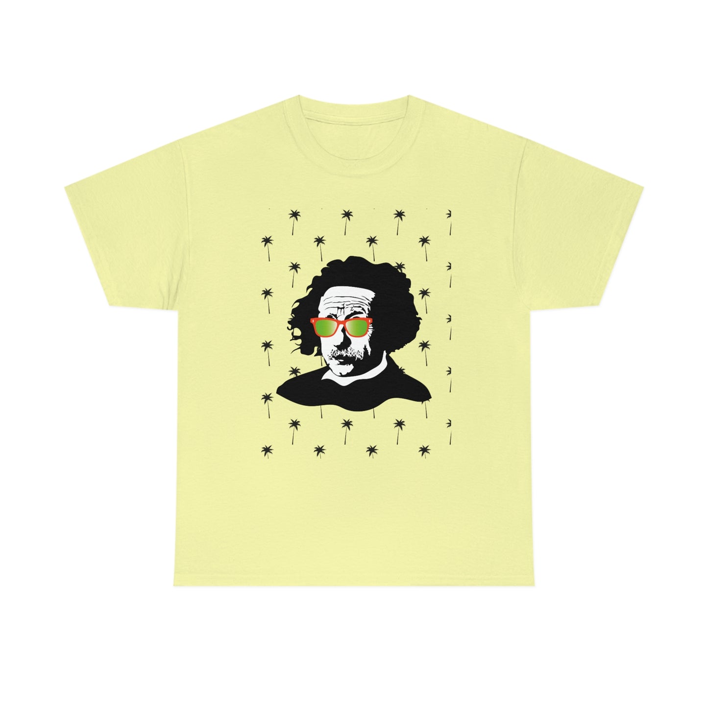 Einstein Sunnies T-shirt | Unisex Heavy Cotton Tee