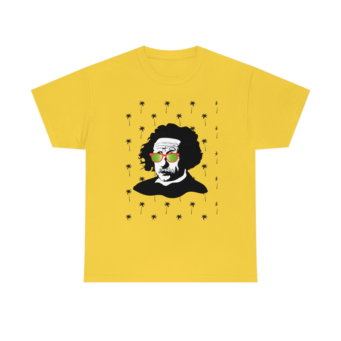 Einstein Sunnies T-shirt | Unisex Heavy Cotton Tee