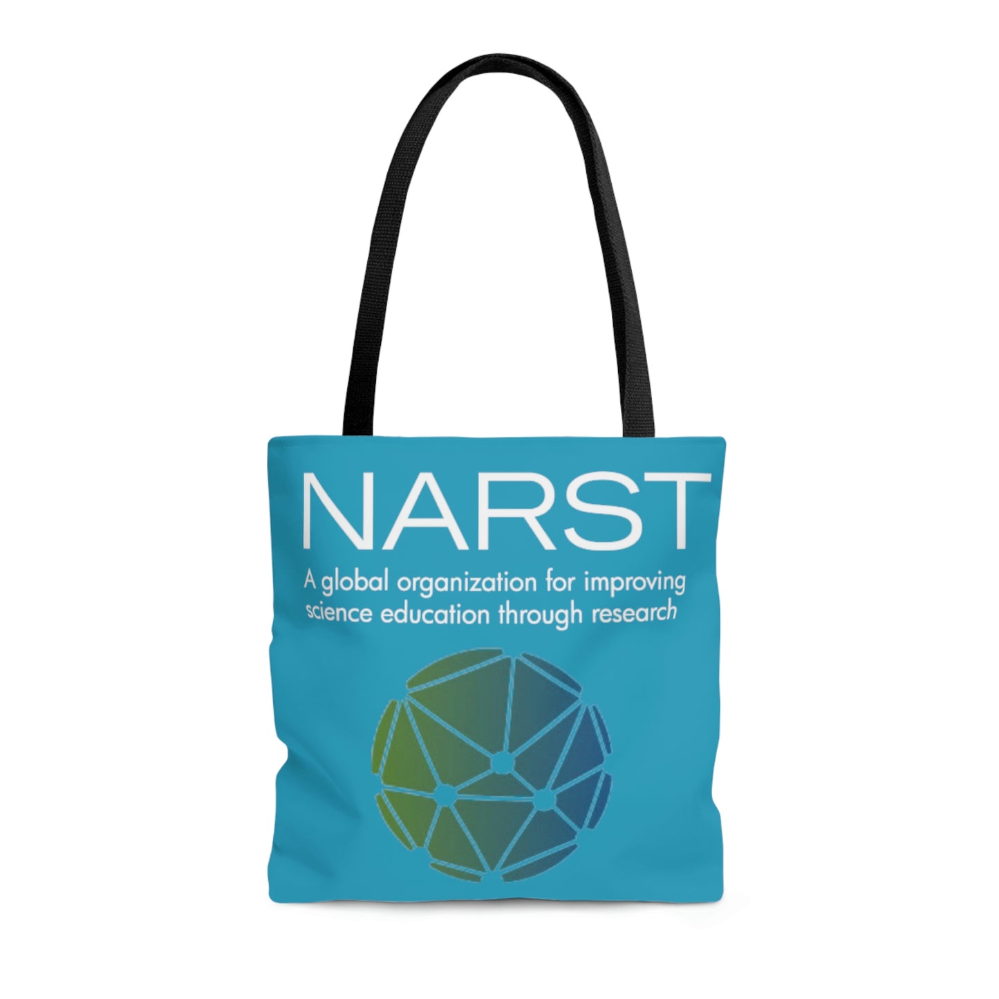 NARST Turquoise Canvas Tote Bag