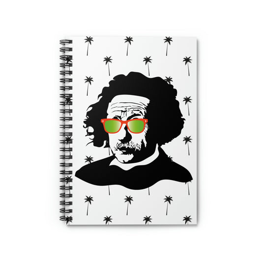 Einstein Sunnies Spiral Notebook