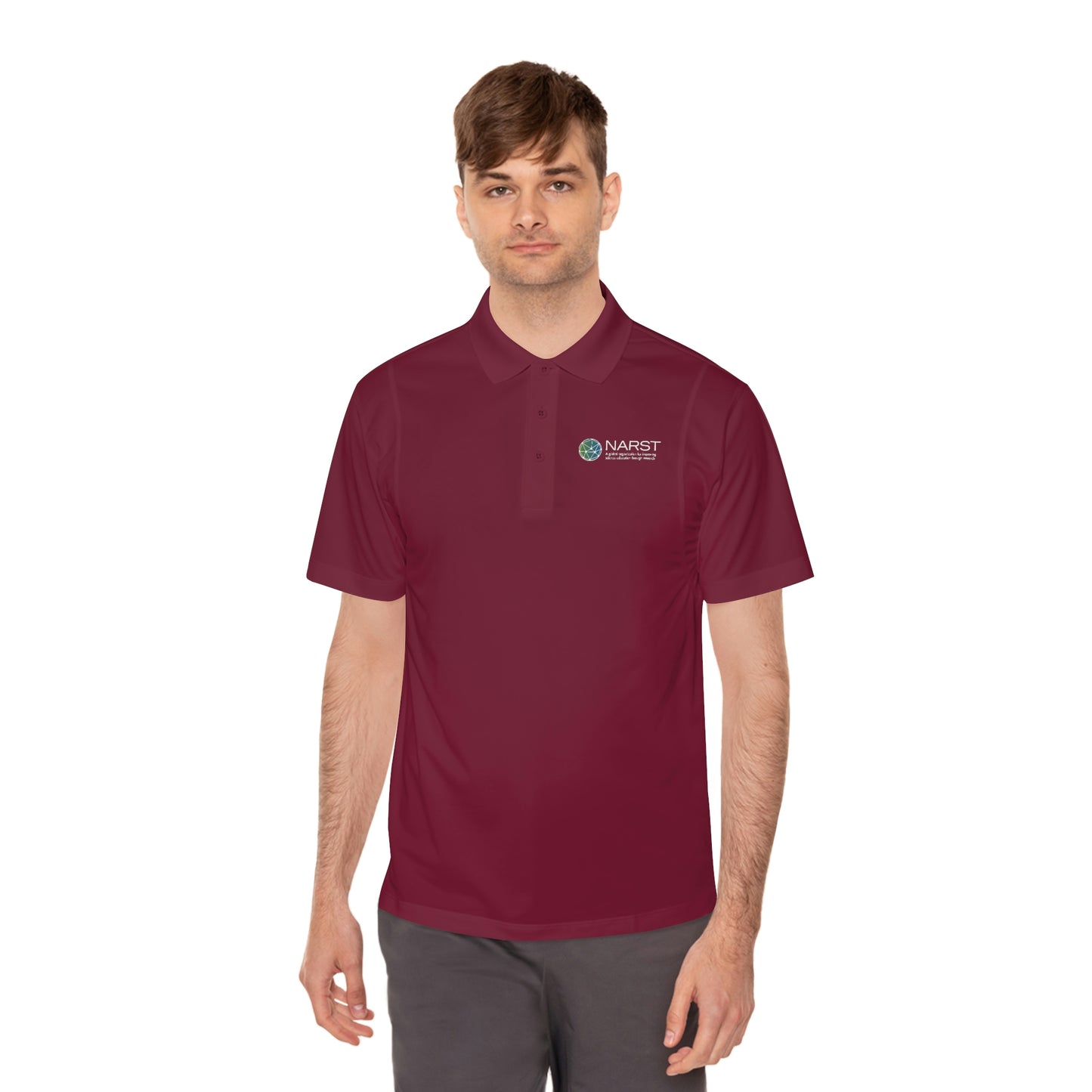 NARST Logo | Men's Sport Polo Shirt