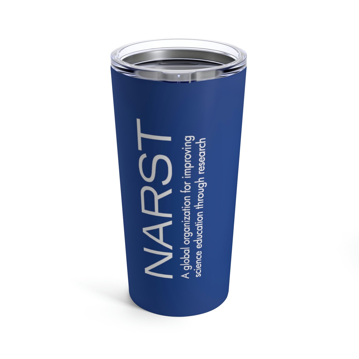 Research, Science, Teaching, Learning NARST Royal Blue Vertical Tumbler 20oz