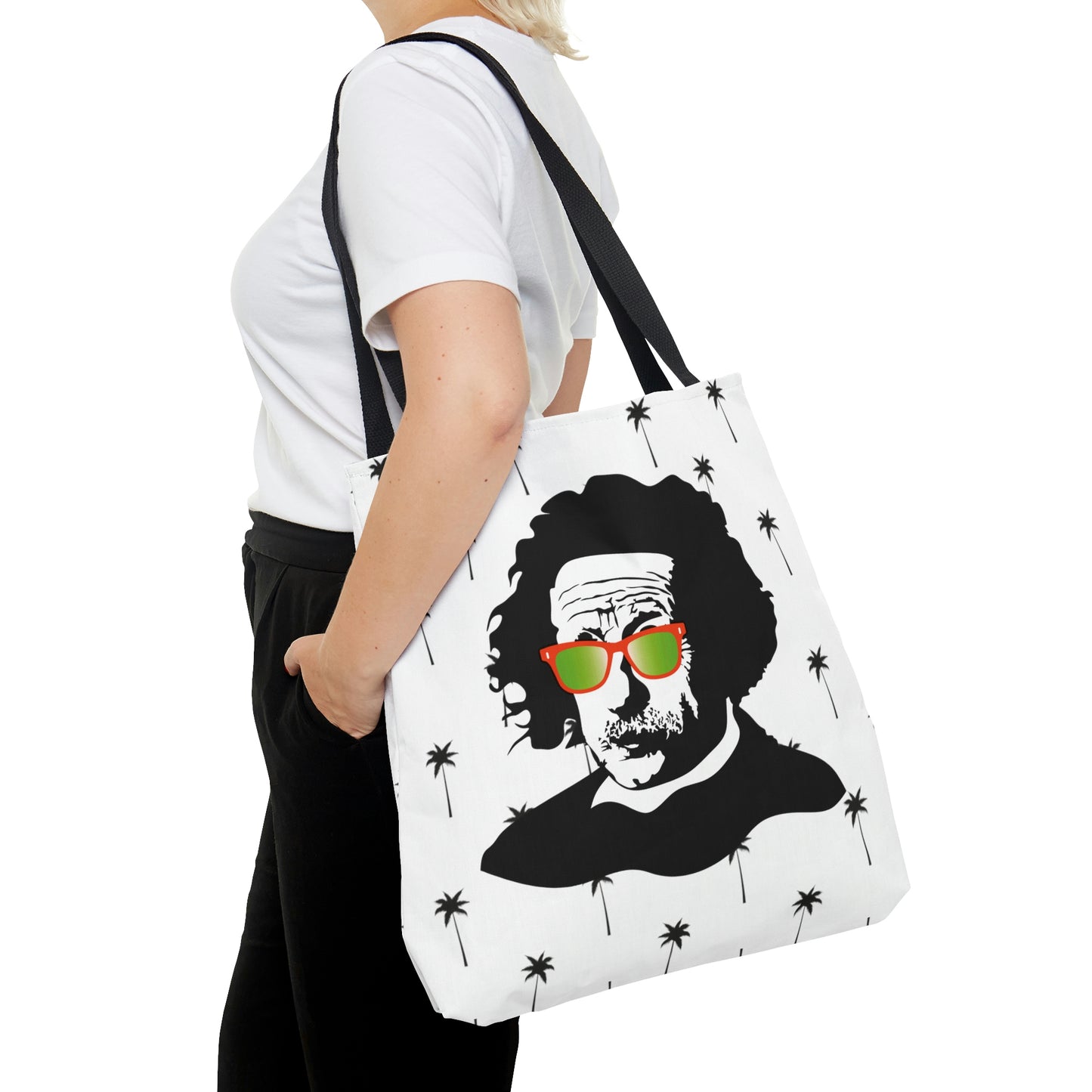 Einstein Sunnies Canvas Tote Bag