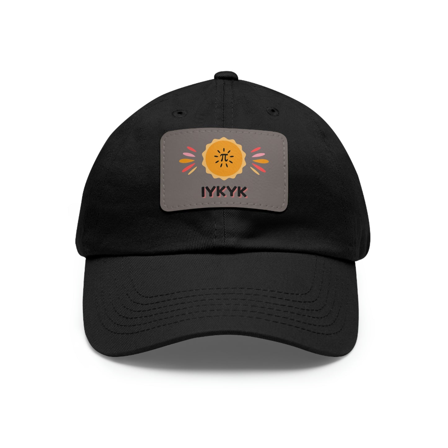 Pi IYKYK Dad Hat with Leather Patch