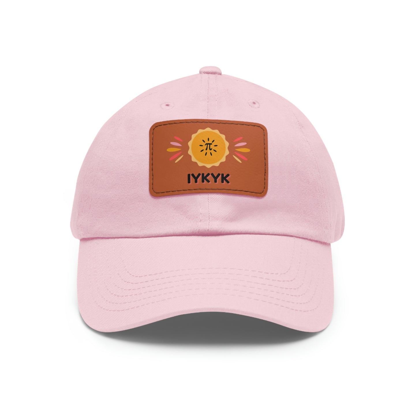 Pi IYKYK Dad Hat with Leather Patch