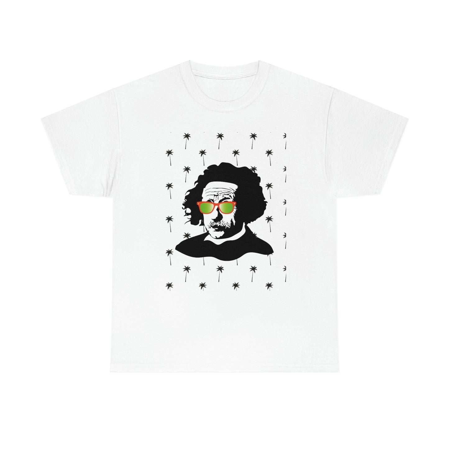 Einstein Sunnies T-shirt | Unisex Heavy Cotton Tee