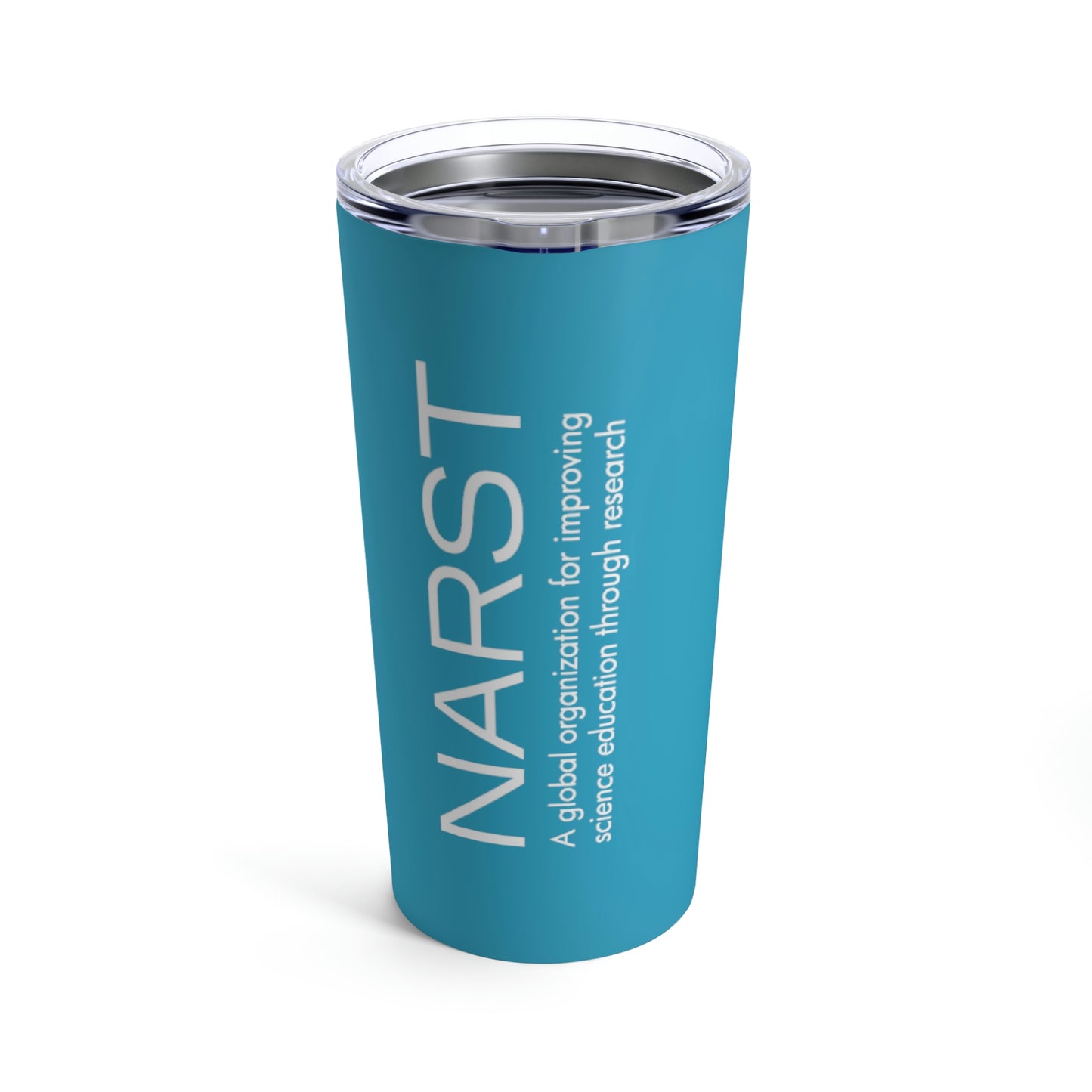 Research, Science, Teaching, Learning NARST Turquoise Vertical Tumbler 20oz