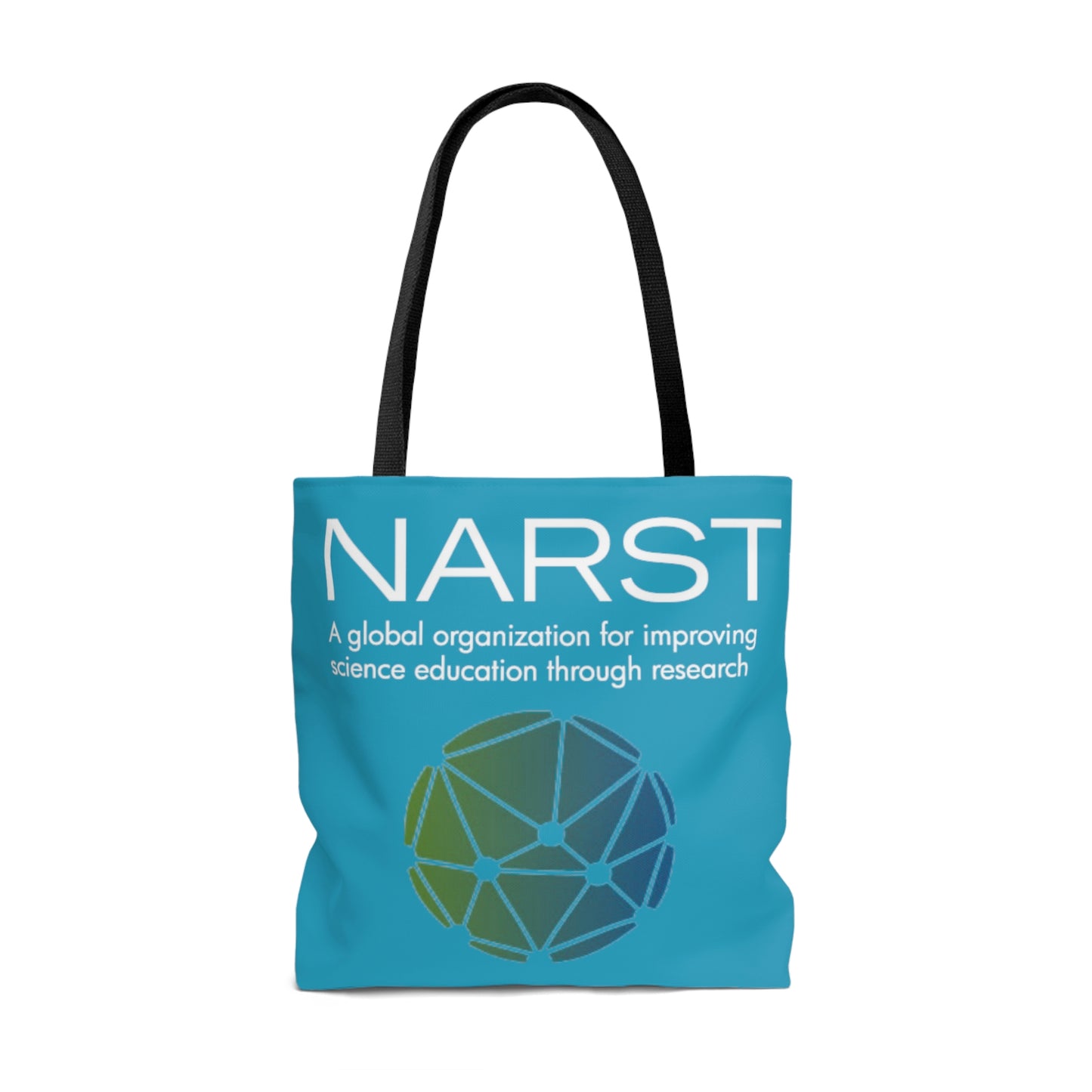 NARST Turquoise Canvas Tote Bag