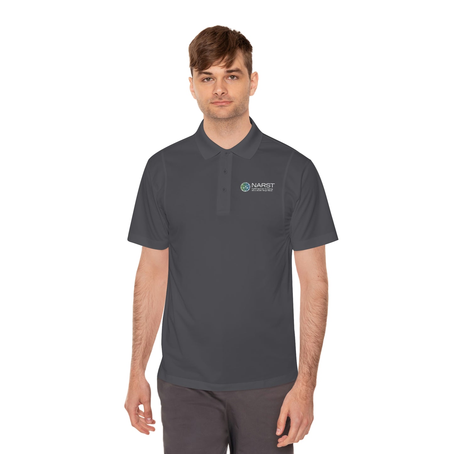 NARST Logo | Men's Sport Polo Shirt