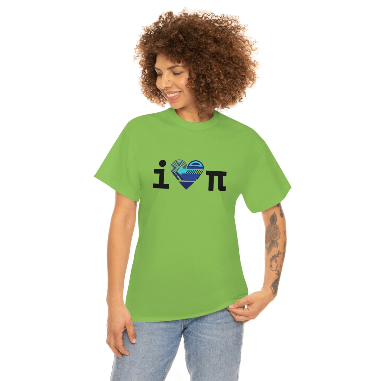 I Love Pi | Unisex Heavy Cotton Tee