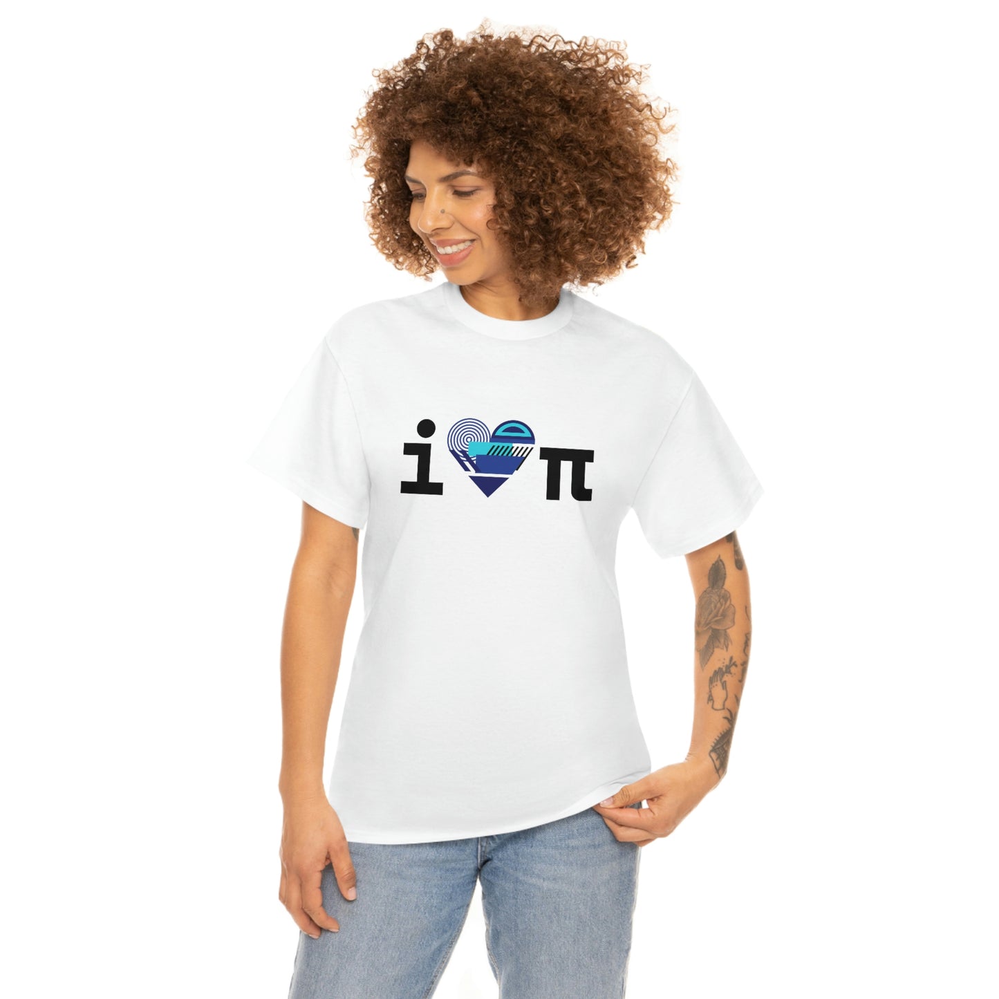 I Love Pi | Unisex Heavy Cotton Tee