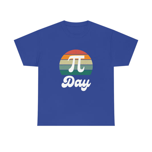 Sunset Pi Day | Unisex Heavy Cotton Tee