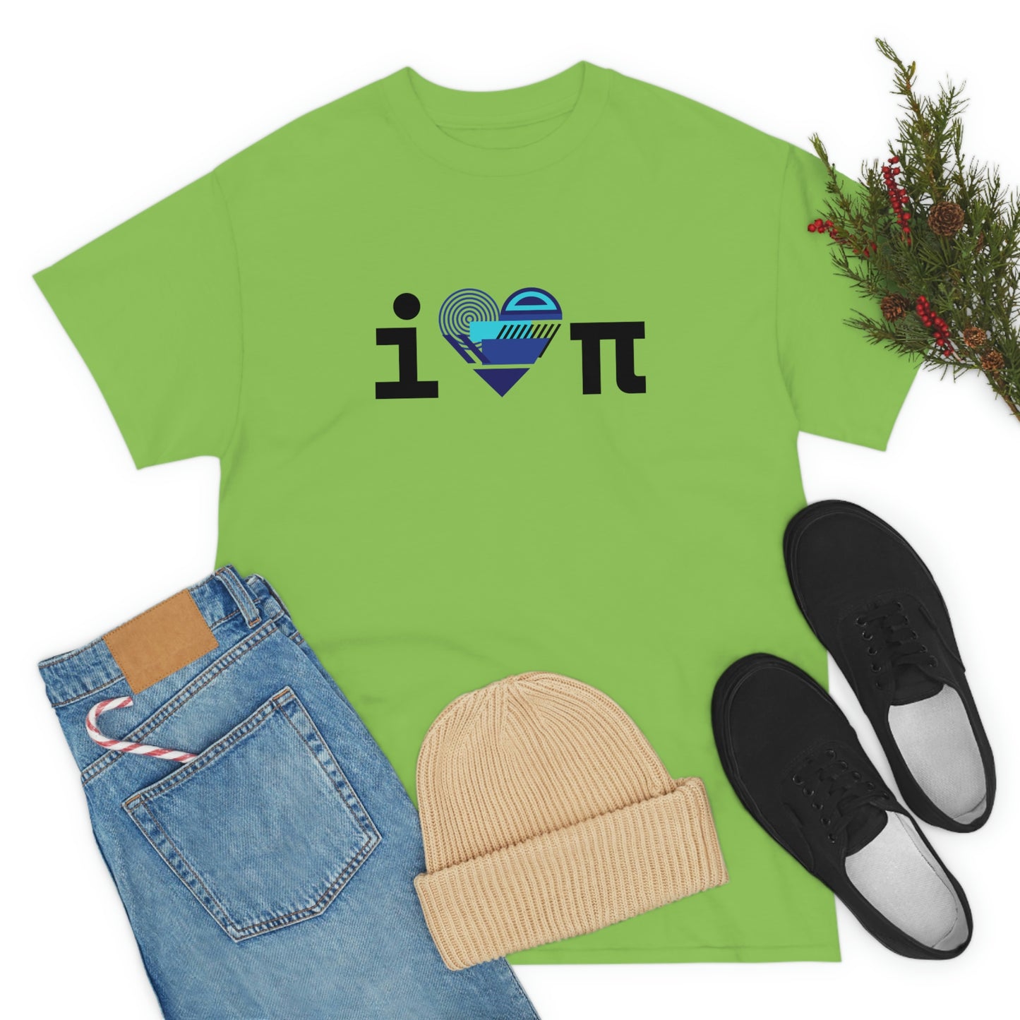 I Love Pi | Unisex Heavy Cotton Tee