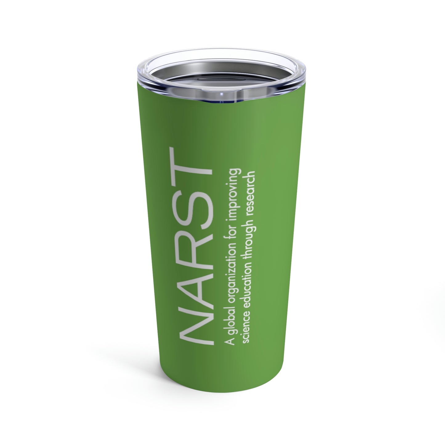 Research, Science, Teaching, Learning NARST Lime Vertical Tumbler 20oz