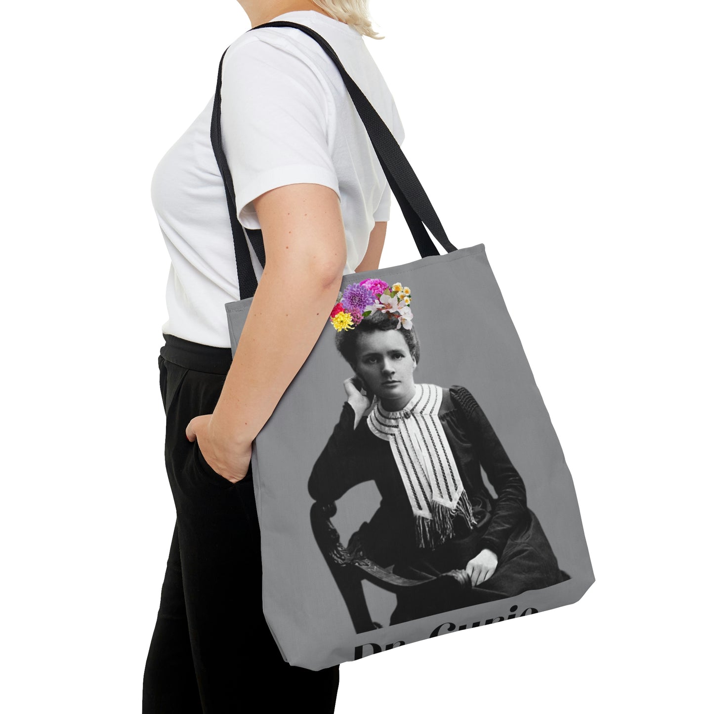 Dr. Marie Curie Canvas Tote Bag