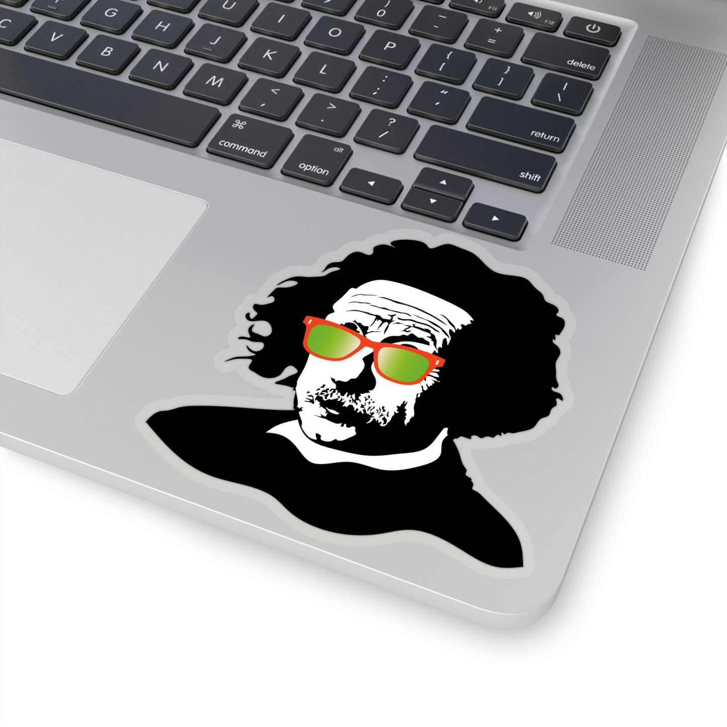 Einstein Sunnies Kiss-Cut Sticker