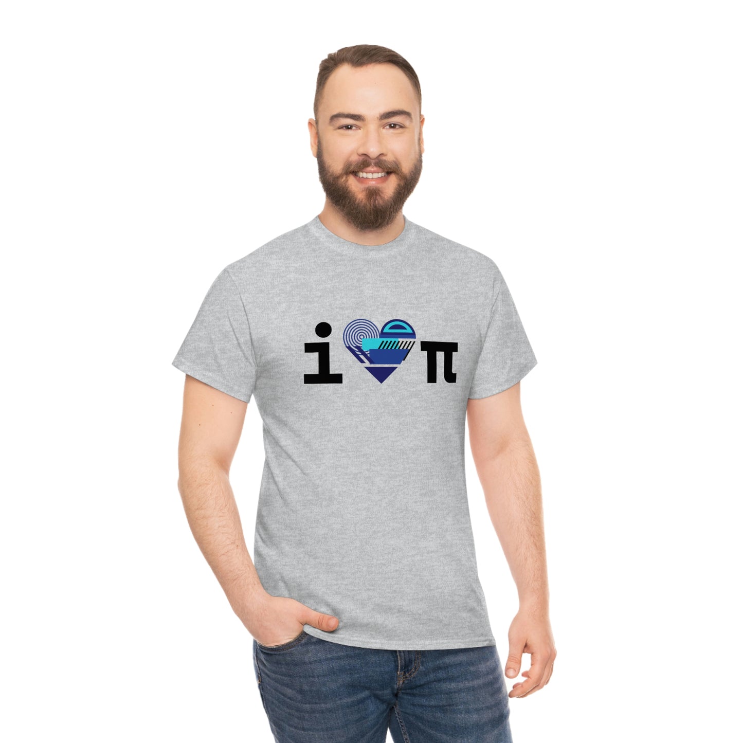 I Love Pi | Unisex Heavy Cotton Tee