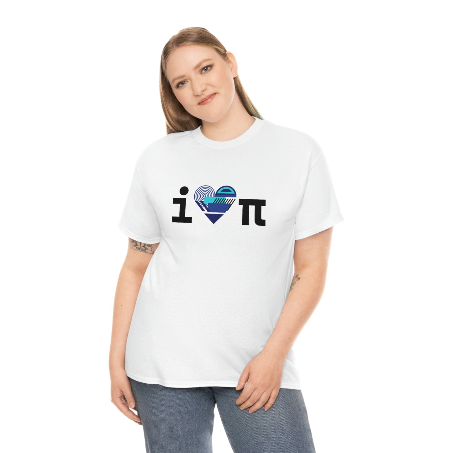 I Love Pi | Unisex Heavy Cotton Tee