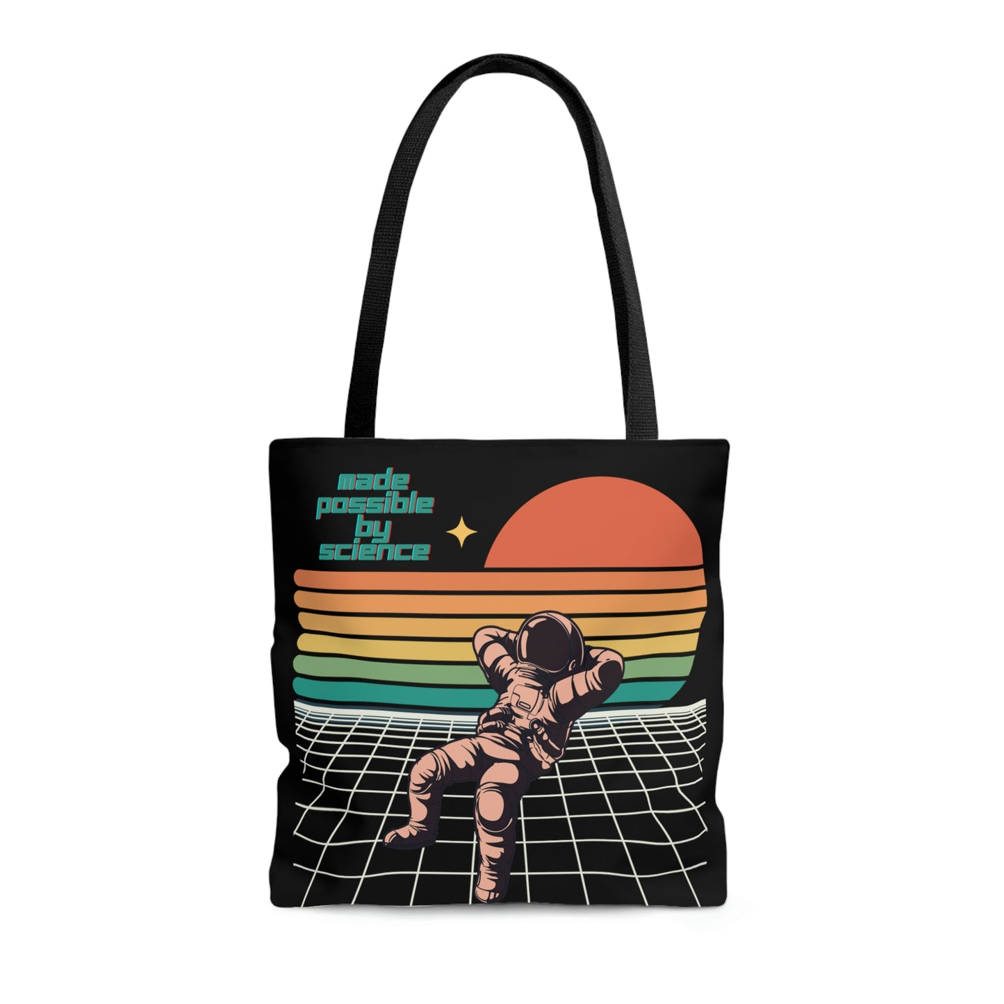 Made Possible by Science Astronaut Canvas Tote Bag