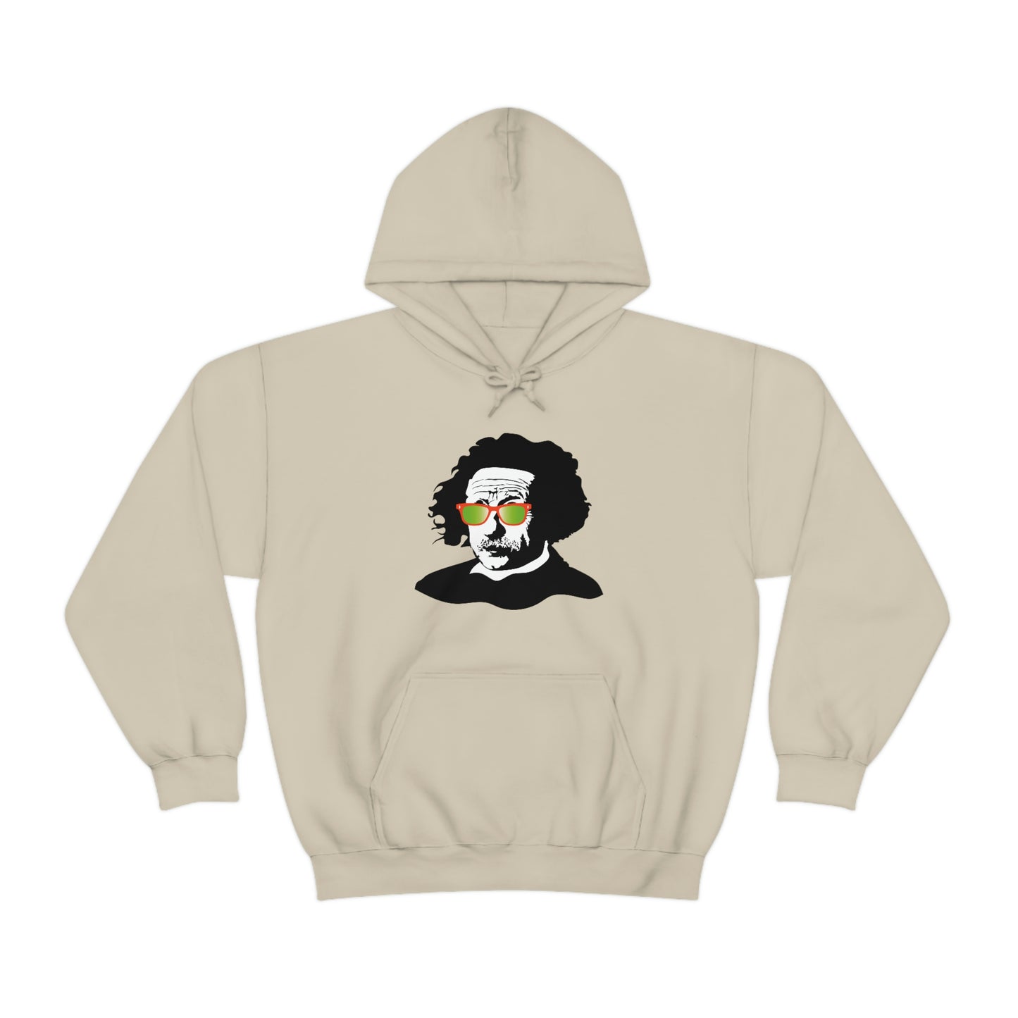 Einstein Sunnies Hoodie | Unisex Heavy Blend Sweatshirt