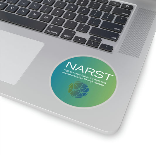 NARST Blue & Green Gradient Kiss-Cut Sticker