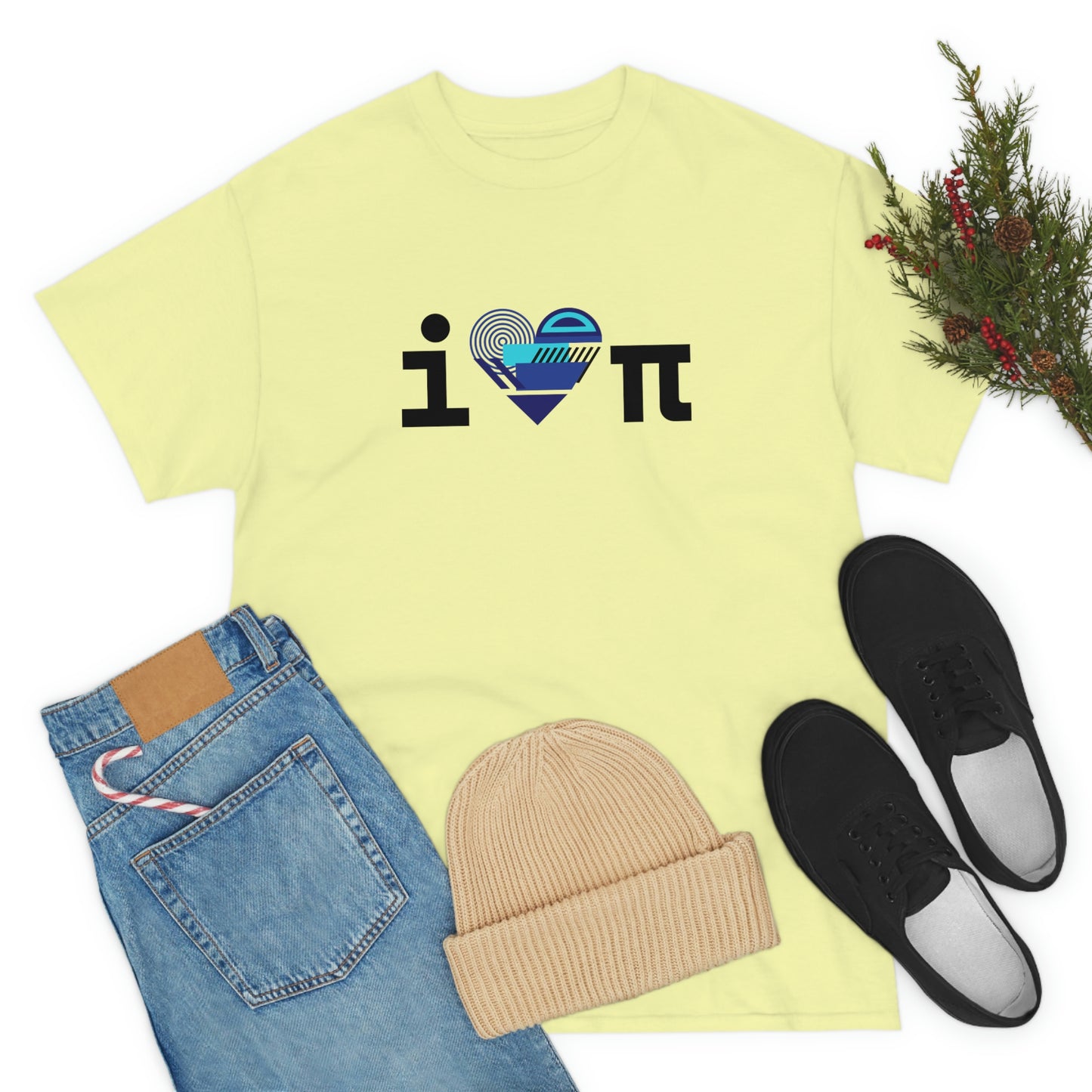 I Love Pi | Unisex Heavy Cotton Tee